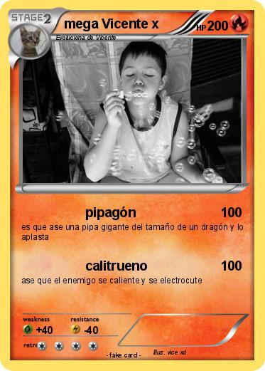 Pokemon mega Vicente x