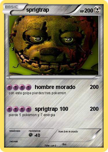 Pokemon sprigtrap
