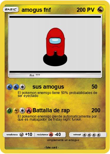 Pokemon amogus fnf
