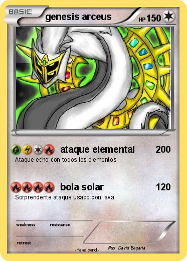 Pokemon genesis arceus