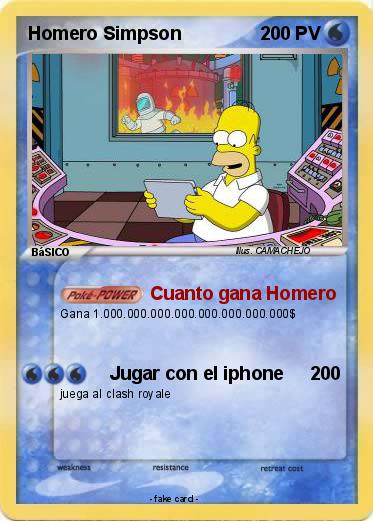Pokemon Homero Simpson