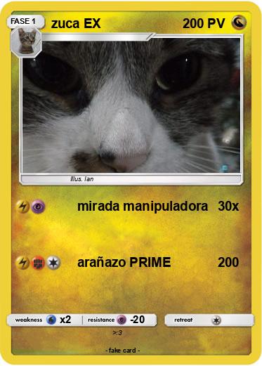 Pokemon zuca EX