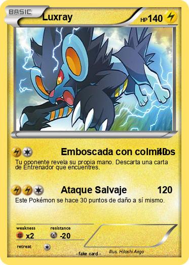 Pokemon Luxray