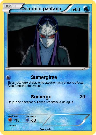 Pokemon Demonio pantano