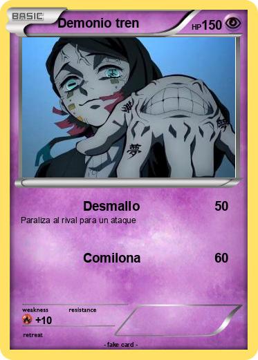Pokemon Demonio tren