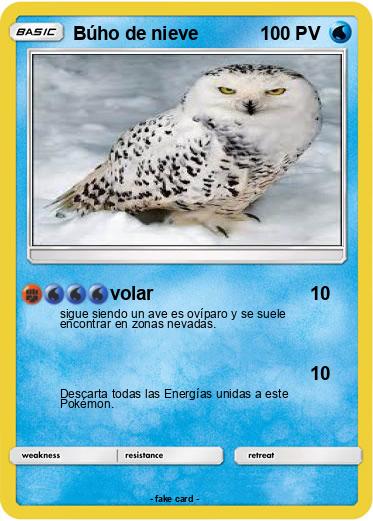 Pokemon Búho de nieve