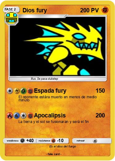 Pokemon Dios fury