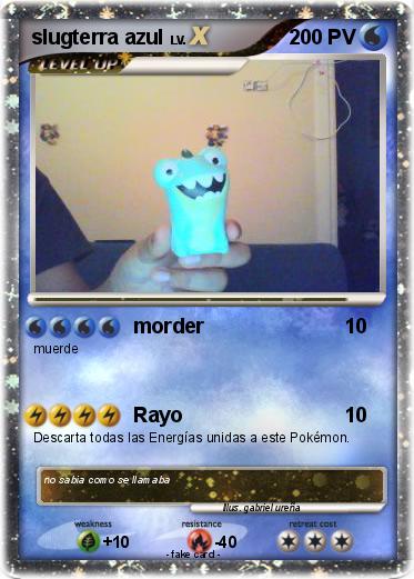 Pokemon slugterra azul
