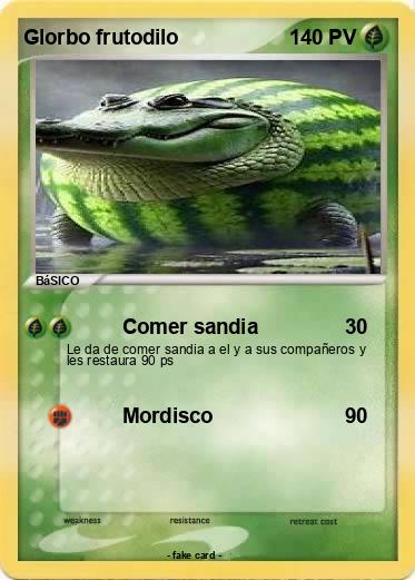 Pokemon Glorbo frutodilo