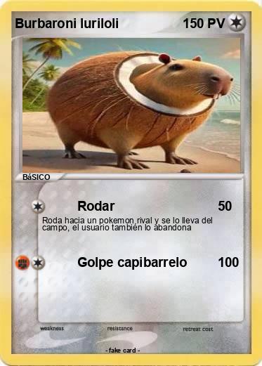 Pokemon Burbaroni luriloli
