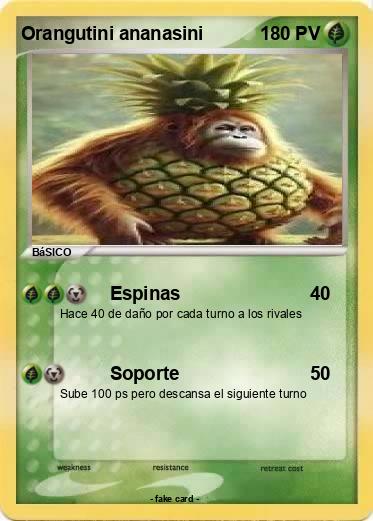 Pokemon Orangutini ananasini