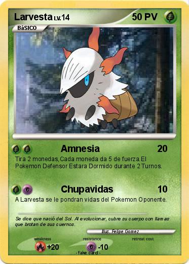 Pokemon Larvesta