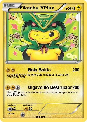 Pokemon Pikachu VMax