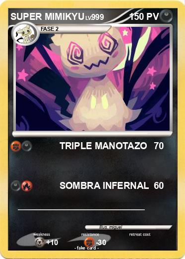 Pokemon SUPER MIMIKYU