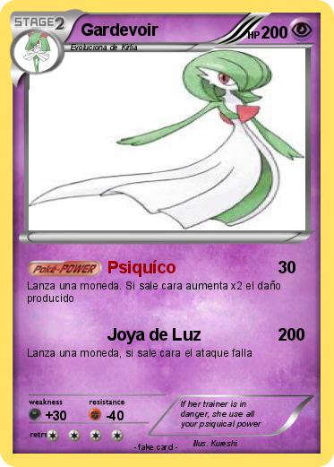 Pokemon Gardevoir