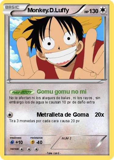 Pokemon Monkey.D.Luffy