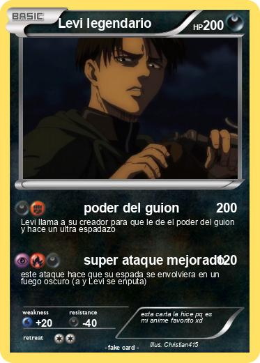 Pokemon Levi legendario