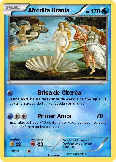 Pokemon Afrodita Urania