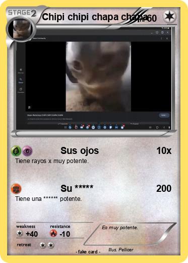 Pokemon Chipi chipi chapa chapa