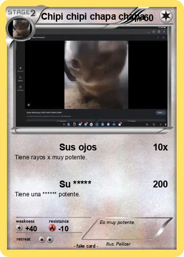 Pokemon Chipi chipi chapa chapa