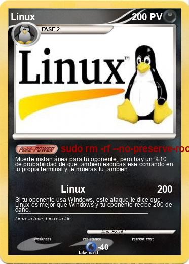 Pokemon Linux