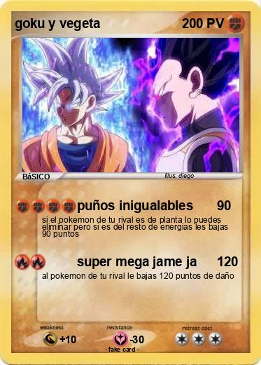 Pokemon goku y vegeta