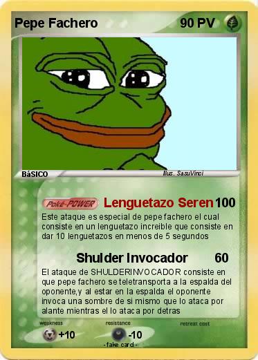 Pokemon Pepe Fachero