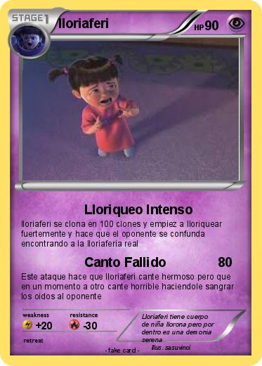Pokemon lloriaferi
