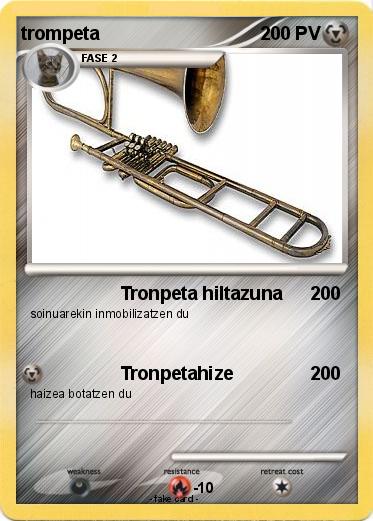 Pokemon trompeta