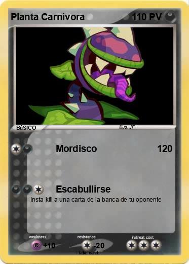 Pokemon Planta Carnivora