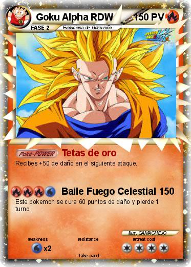 Pokemon Goku Alpha RDW