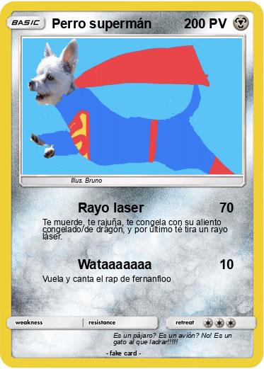 Pokemon Perro supermán
