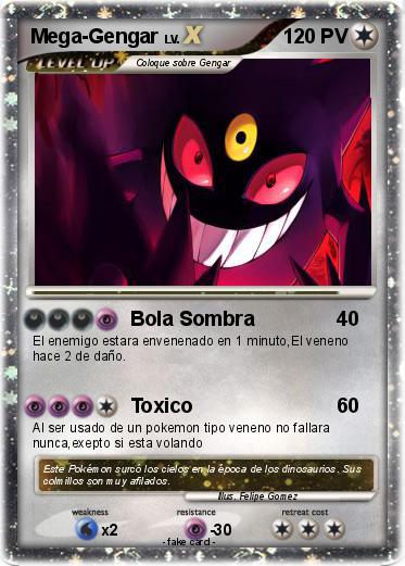 Pokemon Mega-Gengar