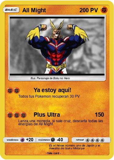Pokemon All Might