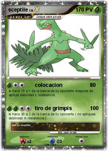 Pokemon sceptile