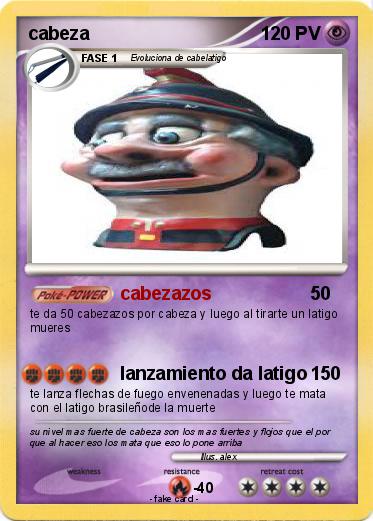 Pokemon cabeza