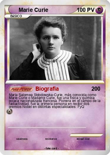 Pokemon Marie Curie