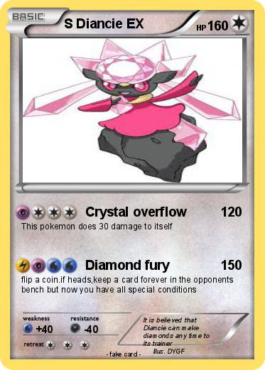 Pokemon S Diancie EX