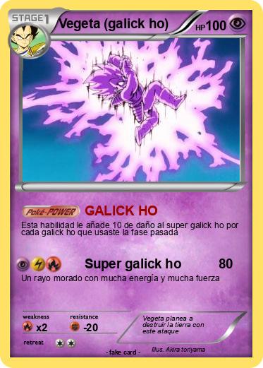 Pokemon Vegeta (galick ho)
