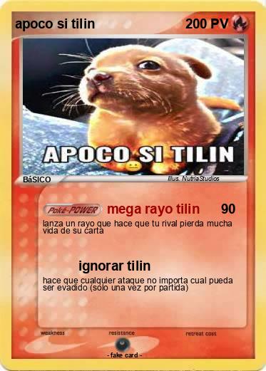 Pokemon apoco si tilin