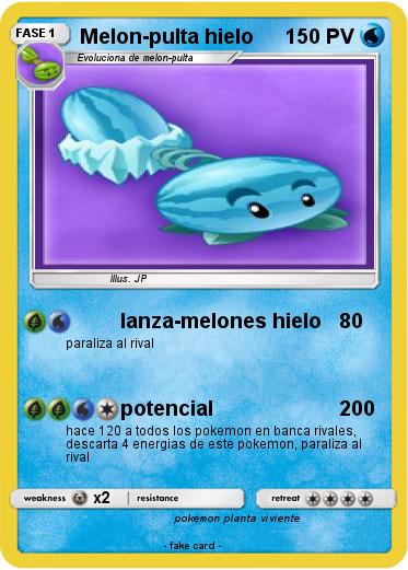 Pokemon Melon-pulta hielo