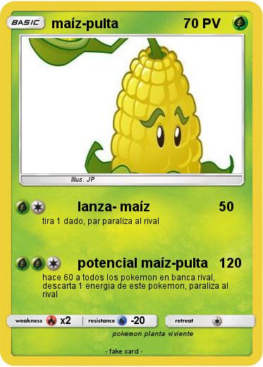 Pokemon maíz-pulta