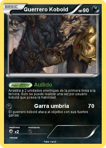 Pokemon Guerrero Kobold