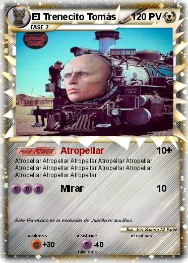 Pokemon El Trenecito Tomás