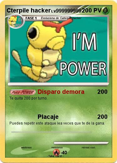 Pokemon Cterpile hacker