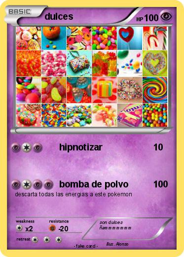 Pokemon dulces