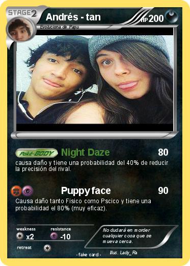 Pokemon Andrés - tan
