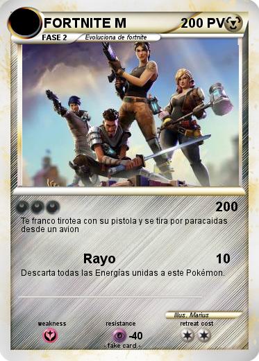 Pokemon FORTNITE M