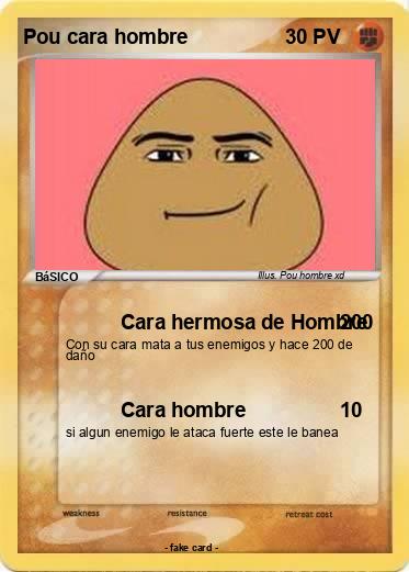 Pokemon Pou cara hombre