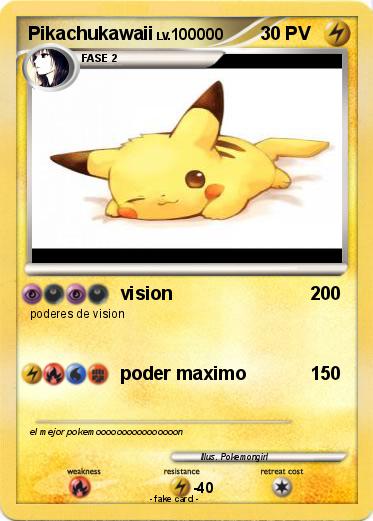 Pokemon Pikachukawaii